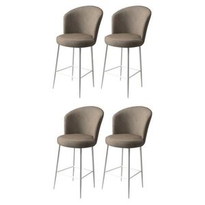 Súprava barových stoličiek Fora Cappuccino and White, 4 ks, 4 ks vyobraziť