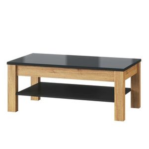 Konferenční stolek Kama II 41 110 cm dub Camargue/černý vyobraziť
