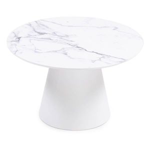 Konferenční stolek Margos 66 cm bílý/mramor II vyobraziť