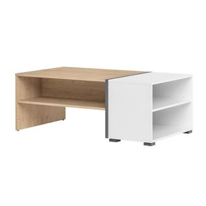 Konferenční stolek Moet 41 108 cm ořech americký Jackson/bílý/grafit vyobraziť