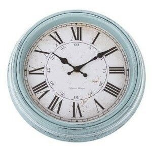 Nástenné hodiny Babyblue, pr. 30, 5 cm, plast vyobraziť