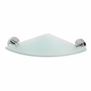 SAPHO XR603 X-Round E sklenená polička rohová 25 x 25 cm vyobraziť