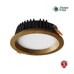 APLED - LED Podhľadové RONDO WOODLINE LED/6W/230V 4000K pr. 15 cm dub masív 21261 vyobraziť