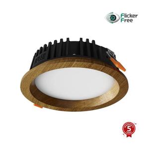APLED - LED Podhľadové RONDO WOODLINE LED/6W/230V 3000K pr. 15 cm dub masív 21262 vyobraziť