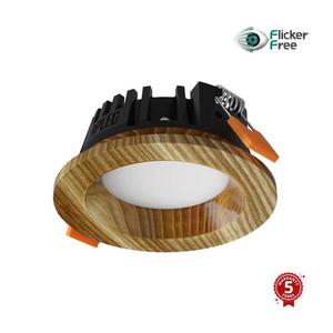 APLED - LED Podhľadové RONDO WOODLINE LED/3W/230V 4000K pr. 9 cm jaseň masív 21275 vyobraziť