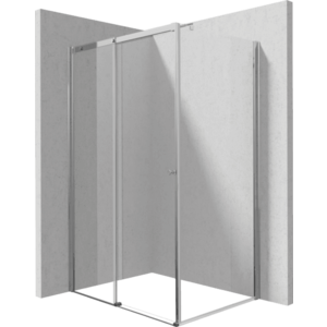 DEANTE/S - Sprchovací kút posuvné dvere 110 pevná stena 90 KTS_039P+KTSP011P+KTS_0P1X KERRIA/0272 vyobraziť