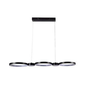 LED Luster na lanku LED/38W/230V 4000K čierna 10043 vyobraziť