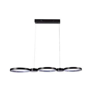 LED Luster na lanku LED/38W/230V 3000K čierna 10044 vyobraziť