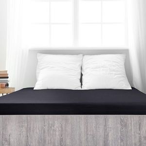 4Home jersey prestieradlo Mako čierna, 90 x 200 cm vyobraziť