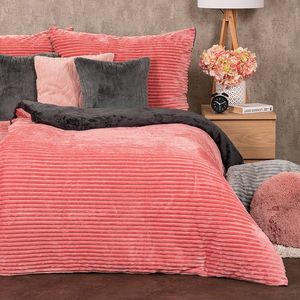 4Home Obliečky mikroflanel Stripe ružová, 140 x 200 cm, 70 x 90 cm vyobraziť