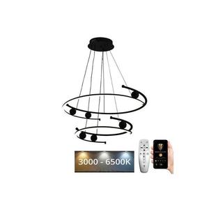 LED Stmievateľný luster na lanku LED/80W/230V 3000-6500K + diaľkové ovládanie J4346/B vyobraziť