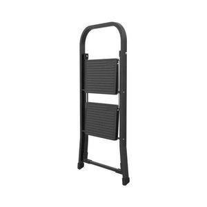 Oceľové schodíky MINIFERO 2, čierne vyobraziť