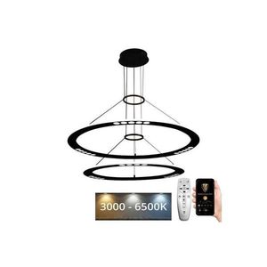 LED Stmievateľný luster na lanku LED/90W/230V 3000-6500K + diaľkové ovládanie J7302/B vyobraziť