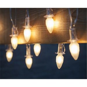 Svetelná reťaz Šiška, 20 LED žiaroviek Filament, číry kábel, základná vyobraziť