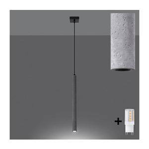 Brilagi - LED Luster na lanku DRIFA 1xG9/4W/230V betón BR.1271 vyobraziť