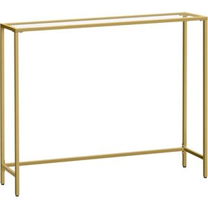 Konzolový stolek Vasagle Bentle zlatý vyobraziť
