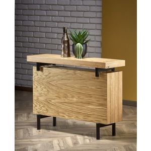 Konzolový stolík Infer prírodný dub/čierny vyobraziť