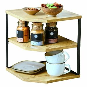 Kesper 27833 Kuchynská rohová polica, dub sonoma, 26 x 26 x 28 cm vyobraziť