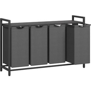 Koš na prádlo Vasagle Blumo 160 L šedý vyobraziť