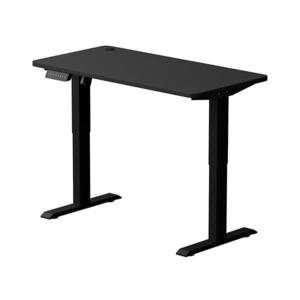 Výškovo nastaviteľný písací stôl LEVANO 120x60 cm čierna LV9905 vyobraziť