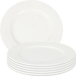 Súprava 6 porcelánových plytkých tanierov Linie 27 cm vyobraziť