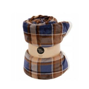 Baránková deka Classic modrá, 200 x 150 cm vyobraziť