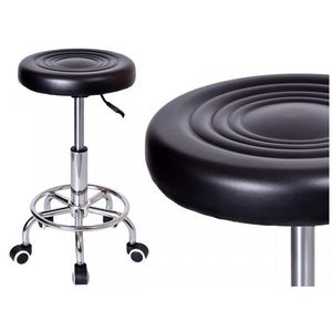 Kosmetická stolička Monza černá vyobraziť