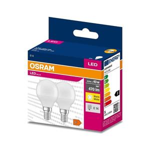 SADA 2x LED Žiarovka P45 E14/4, 9W/230V 3000K - Osram 4058075627147 vyobraziť