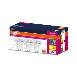 SADA 3x LED Žiarovka PAR16 GU10/2, 8W/230V 2700K 120° - Osram 4058075497405 vyobraziť