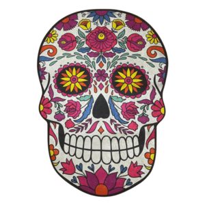 Koupelnová předložka SKULL 100x200 cm vícebarevná vyobraziť