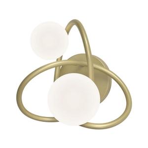 Wofi 4014-201 - LED Nástenné svietidlo NANCY 2xG9/3, 5W/230V zlatá/biela 4014-201 vyobraziť