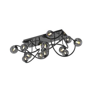 Wofi 9014-1205 - LED Prisadený luster NANCY 12xG9/3, 5W/230V čierna/chróm 9014-1205 vyobraziť