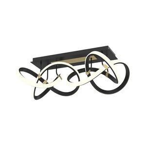 Wofi 9134-204 - LED Stmievateľný prisadený luster INDIGO LED/64W/230V čierna/zlatá 9134-204 vyobraziť