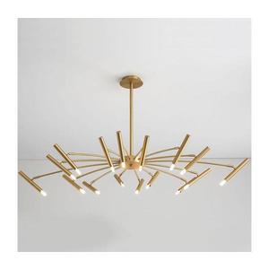 Redo 01-2776 - Luster na tyči RAYEN 16xG9/10W/230V bronz 01-2776 vyobraziť