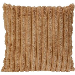 Vankúšik Stripes sv. hnědá, 45 x 45 cm vyobraziť