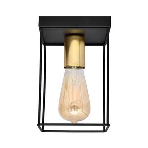 Stropné svietidlo FINN 1xE27/15W/230V čierna/zlatá P-5025/1 BK+GO MAT vyobraziť