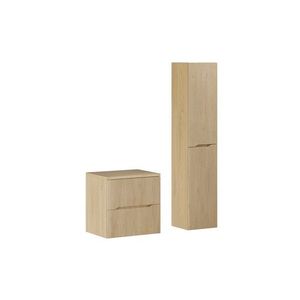Koupelnová sestava Nordic s deskou a skříňkami 60 cm dub cremona vyobraziť