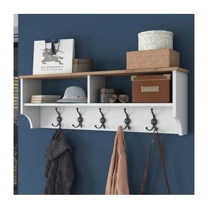 Nástenný vešiak RANI 120x37, 2 cm biela/béžová 543WRN1602 vyobraziť