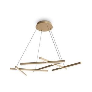 Maytoni MOD016PL-L75MG4K - LED Luster na lanku LINE LED/75W/230V zlatá MOD016PL-L75MG4K vyobraziť