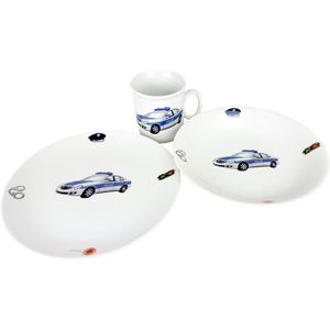 Thun 3-dielna detská jedálenská súprava Polícia vyobraziť