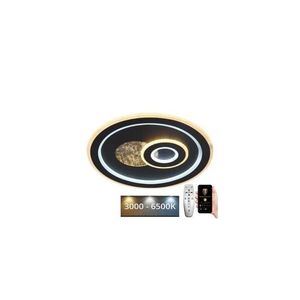 LED Stmievateľné stropné svietidlo LED/95W/230V čierna + diaľkové ovládanie J1324/B vyobraziť