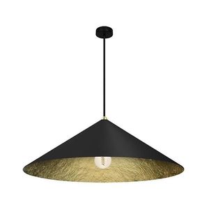 Luster na lanku FUJI 1xE27/60W/230V pr. 70 cm čierna/zlatá MLP0646 vyobraziť