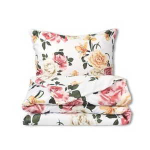 Matex Saténové povlečení Růže s liliemi , 140 x200 cm, 70 x 90 cm vyobraziť