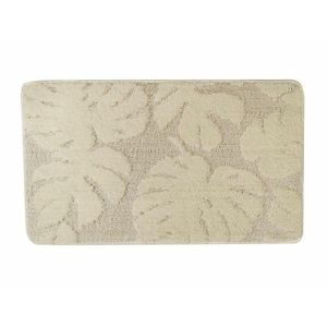 Koupelnový kobereček PLANT 50x80 cm béžový vyobraziť