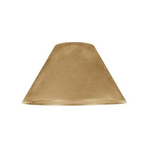 Náhradné tienidlo k stolnej lampe E14 21x11 cm zlatá 5907687449946 vyobraziť