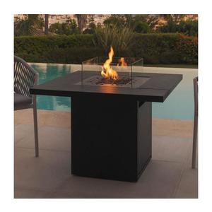 Planika Square Table GAS - Vonkajší plynový krb 79, 7x90 cm 10kW GO-SQ-00-K3 vyobraziť