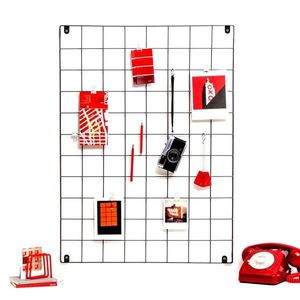 Kovová nástenka Simplicity WR002 čierna vyobraziť