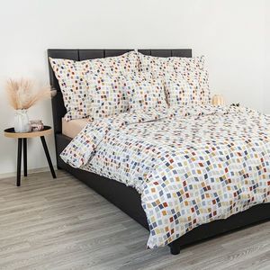 Kvalitex Krepové obliečky Mozaika, 140 x 200 cm, 70 x 90 cm vyobraziť