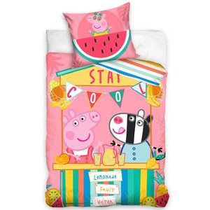 Carbotex Detská obliečka Prasiatko PepinaLimonádový Stánek, 140 x 200 cm, 70 x 90 cm vyobraziť