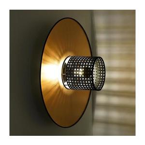 - Nástenné svietidlo TOKYO RATTAN 1xE27/15W/230V pr. 50 cm zlatá/čierna 603218 vyobraziť